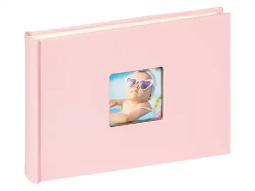 Fotoalbum Walther FUN BABY, 40/22x16 - růžová