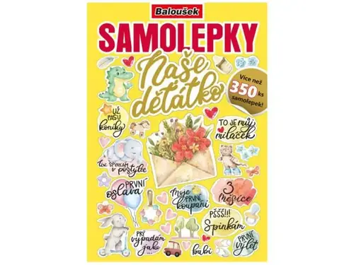 Baloušek samolepky - dětské