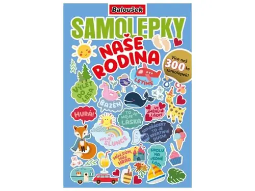 Baloušek samolepky - rodinné