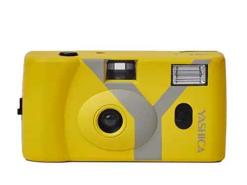 YASHICA- MF-1 Snapshot Art Camera (Yellow)