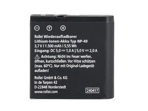 Rollei NP-40 baterie pro Powerflex 10x Retro a Powerflex Compact