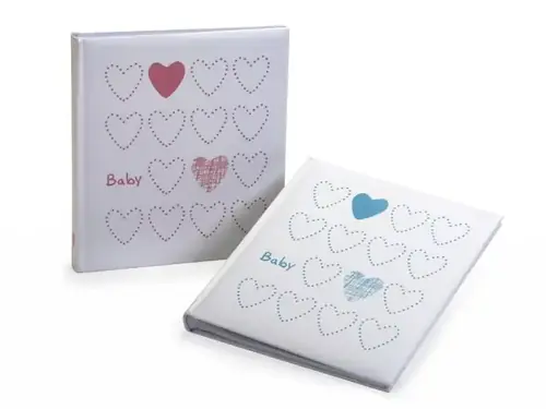 KPH Baby LIGHT HEART 60/29x32cm blue/pink