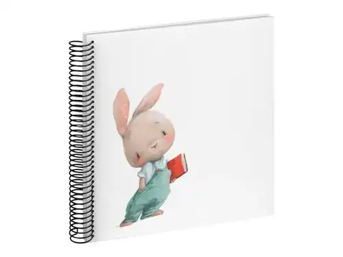 Fotoalbum Walther BUNNY NOSEY, 40/25x25 (Wire-O)