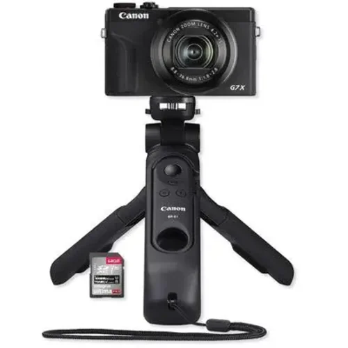 Canon PowerShot G7 X Mark III Black Vlogger kit