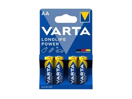Varta LONGLIFE POWER Alkaline, 4ks AA (LR6)