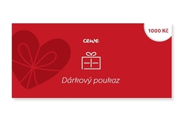 Dárkový poukaz 1000 Kč na CEWE fotoslužby