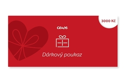 Dárkový poukaz 3000 Kč na CEWE fotoslužby