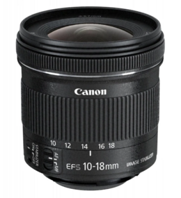 Canon EF-S 10-18mm f/4.5-5.6 IS STM + sluneční clona EW-73C