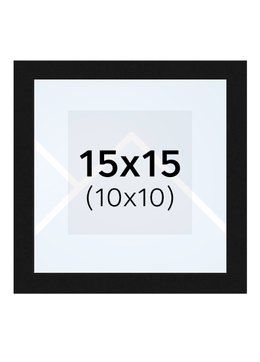 Falc QUADRO - fotorámeček - Černá, 10x10, 15x15