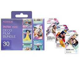 Fujifilm instax™ mini Deco film bundle (3x 10ks), ver. 2