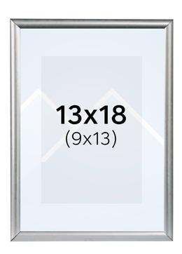 Hama MADRID - fotorámeček - Stříbrná, 9x13, 13x18