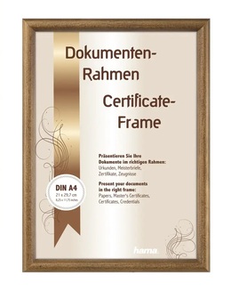 Hama PHOENIX - fotorámeček - Hnědá, 21x29,7 (A4)