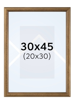 Hama PHOENIX - fotorámeček - Hnědá, 20x30, 30x45