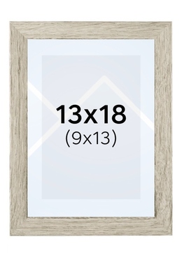 Hama OSLO - fotorámeček - Šedá, 9x13, 13x18