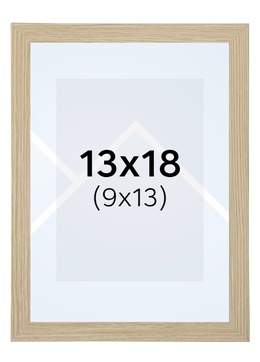 Hama WAVES - fotorámeček - Dub, 9x13, 13x18