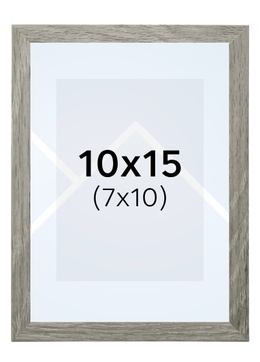 Hama WAVES - fotorámeček - Šedá, 7x10, 10x15