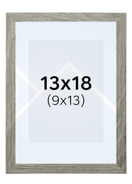 Hama WAVES - fotorámeček - Šedá, 9x13, 13x18