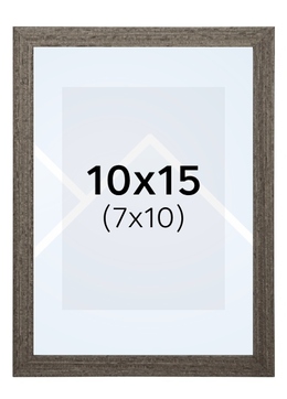 Hama WAVES - fotorámeček - Tmavě šedá, 7x10, 10x15