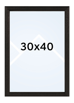 INTERTRADING HAPPY - fotorámeček - Černá, 30x40