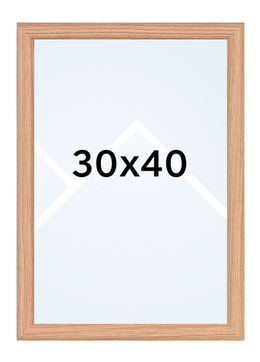 INTERTRADING HAPPY - fotorámeček - Přírodní, 30x40