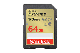 SanDisk SDXC Extreme 64GB 170MB/s UHS-I C10 V30 U3