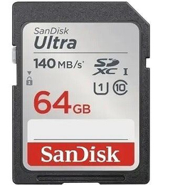 SanDisk Ultra 64GB SDXC Memory Card 140MB/s