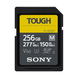 Sony SDXC Tough 256GB 277MB/s, U3 UHS-II V60 (SF-M256T)