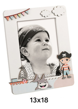 Mascagni PIRATE- A1672 - fotorámeček - Bílá, 13x18, 13x18