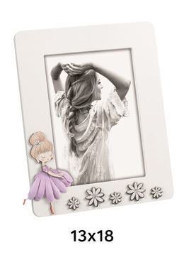 Mascagni FANTASY LILAC - A1677 - fotorám - Bílá, 13x18, 13x18