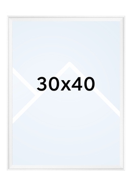 Walther SILHOUETTE - fotorámeček - Bílá, 30x40