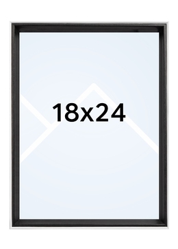 Walther SILHOUETTE - fotorámeček - Černá, 18x24