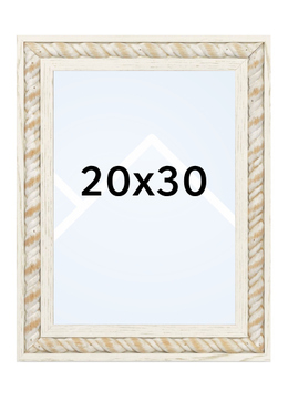 ZEP Lecce - fotorámeček  - Bílá, 20x30