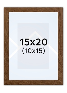 ZEP Malmo - fotorámeček - Hnědá, 10x15, 15x20
