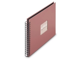 Fotoalbum Hama FINE ART, 50/28x24 - kroužková vazba, terra