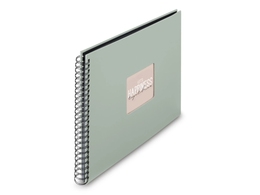 Fotoalbum Hama FINE ART, 50/36x32 - kroužková vazba, šalvějová