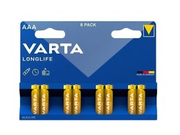 Varta Longlife LR3 1,5V AAA 8ks blistr