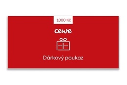 Dárkový poukaz 1000 Kč na CEWE fotoslužby