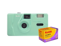 Kodak M35, zelený & barevný kinofilm (200, 36 sn.)