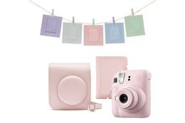 Fujifilm INSTAX Mini 12 & Accessory Kit, růžový (megapack)