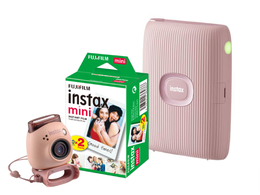 Fujifilm INSTAX Pal, růžový + Mini Link 2 + Mini Colorfilm (2x10ks)