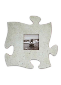 KPH PUZZLE - fotorámeček - Šedá, 10x10
