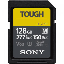 Sony SDXC Tough 128GB 277MB/s, U3 UHS-II V60 (SF-M128T)