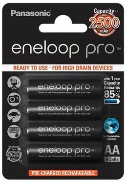 Panasonic Eneloop Pro AA NiMh 2500mAh (4ks)