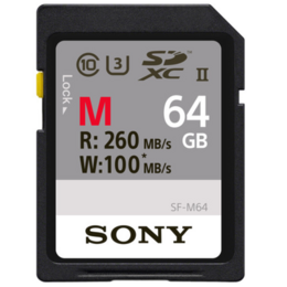 Sony SDXC 64GB M Series UHS-II U3 (SF64M)