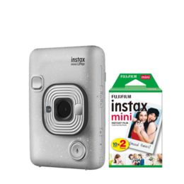 Fujifilm INSTAX mini LiPlay - bílý + Color film (2x10ks)