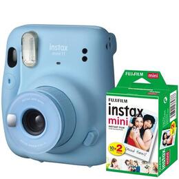 Fujifilm INSTAX Mini 11 modrý + COLORFILM Instax Mini (20ks)
