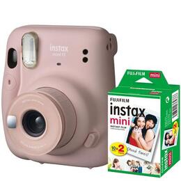 Fujifilm INSTAX Mini 11 růžový + COLORFILM Instax Mini (20ks)
