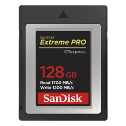 SanDisk CFexpress Extreme Pro 128GB, type B
