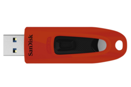 SanDisk Ultra USB 3.0 Flash Drive 32GB červená
