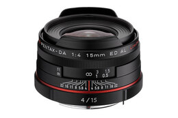 Pentax HD DA 15mm f/4 ED AL Ltd. - černý